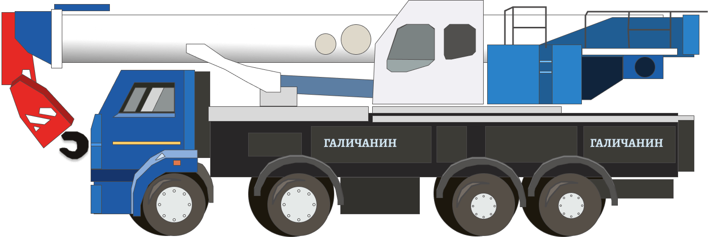 Аренда автокрана Галичанин КС-65713-1 в Пензе